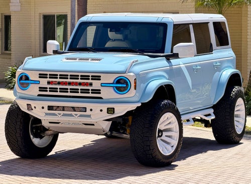 2025 Ford Bronco v6 Heritage Edition Robin's Egg Blue Hard Top Custom Lifted