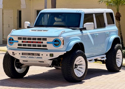 2025 Ford Bronco v6 Heritage Edition Robin's Egg Blue Hard Top Custom Lifted