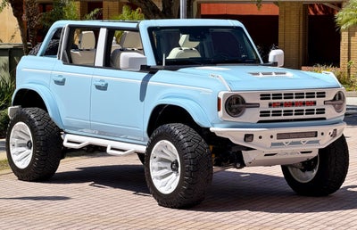 2025 Ford Bronco v6 Heritage Edition Robin's Egg Blue Hard Top Custom Lifted