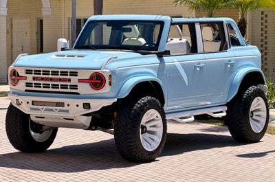 2025 Ford Bronco v6 Heritage Edition Robin's Egg Blue Hard Top Custom Lifted