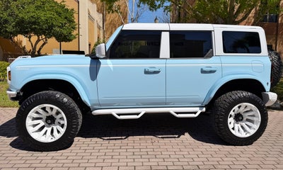 2025 Ford Bronco v6 Heritage Edition Robin's Egg Blue Hard Top Custom Lifted
