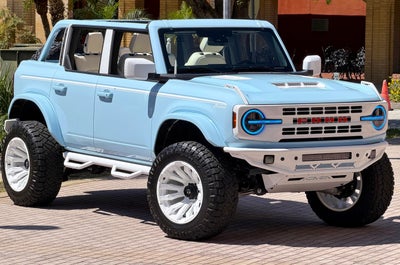 2025 Ford Bronco v6 Heritage Edition Robin's Egg Blue Hard Top Custom Lifted