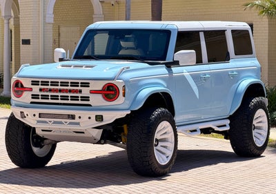 2025 Ford Bronco v6 Heritage Edition Robin's Egg Blue Hard Top Custom Lifted