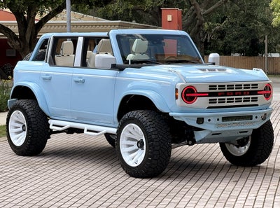 2025 Ford Bronco v6 Heritage Edition Robin's Egg Blue Hard Top Custom Lifted