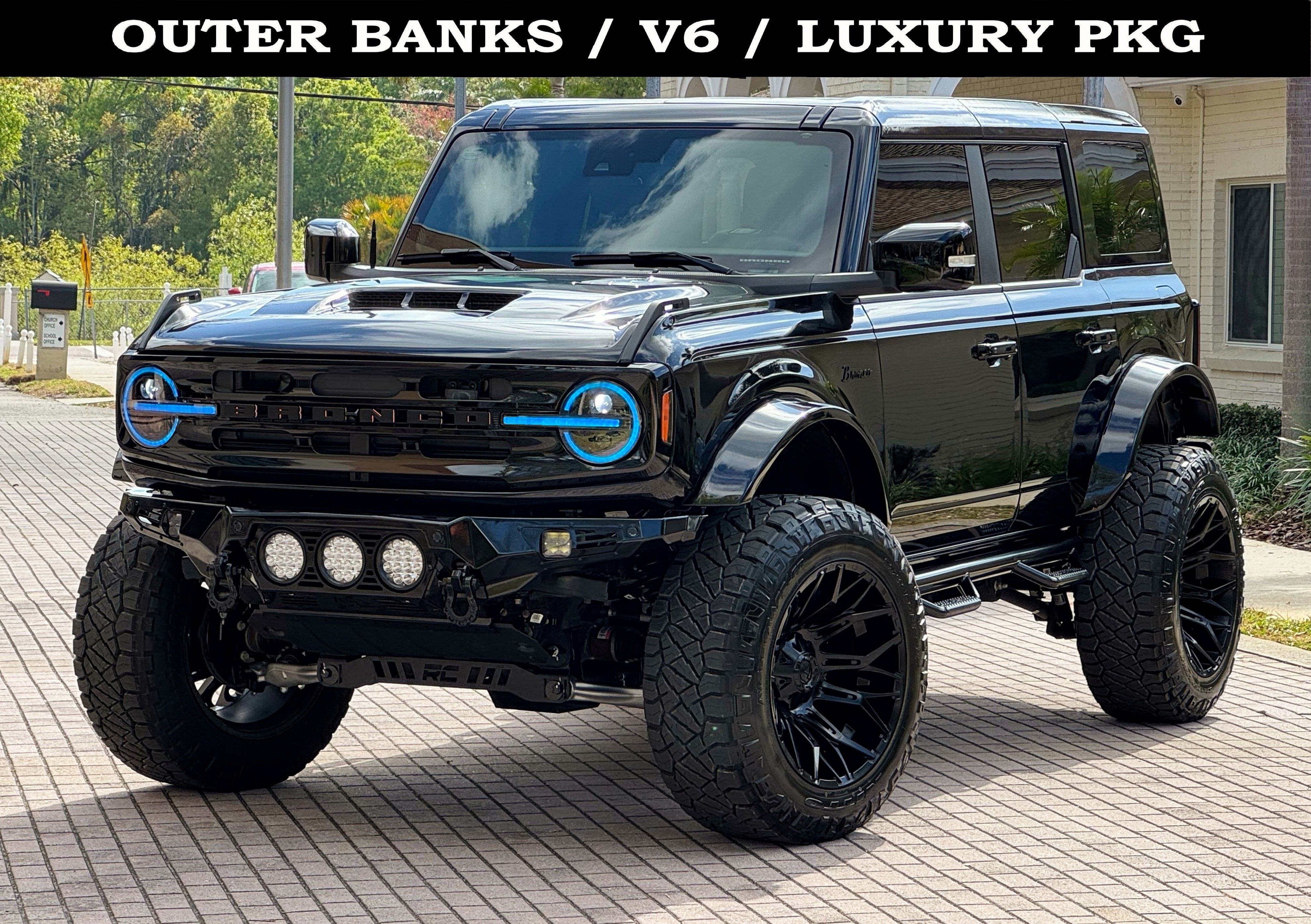 2024 Ford Bronco Outer Banks V6 Luxury Pkg Hard Top Custom Lifted