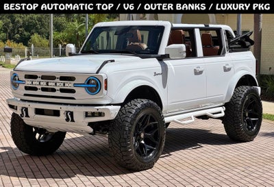 2024 Ford Bronco Outer Banks V6 BESTOP POWER TOP Luxury Package Custom Lifted