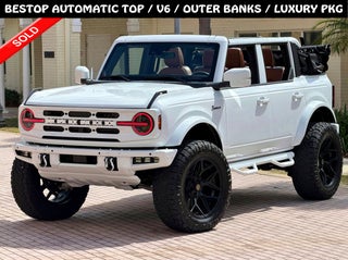 2024 Ford Bronco Outer Banks V6 BESTOP POWER TOP Luxury Package Custom Lifted