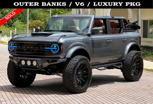 2024 Ford Bronco Outer Banks V6 Luxury Package Custom Lifted