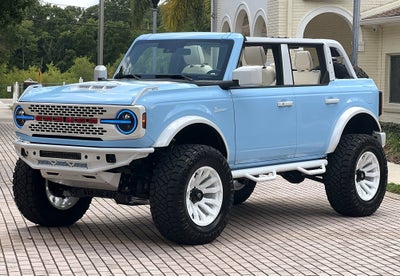 2025 Ford Bronco Custom Lifted Vintage Outer Banks Retro V6 Hard Top