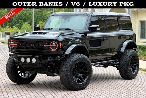 2025 Ford Bronco Outer Banks V6 Luxury Package Hard Top Custom Lifted