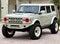 2025 Ford Bronco V6 Wimbledon White Retro Outer Banks Luxury Pkg Custom Lifted
