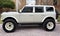 2025 Ford Bronco V6 Wimbledon White Retro Outer Banks Luxury Pkg Custom Lifted