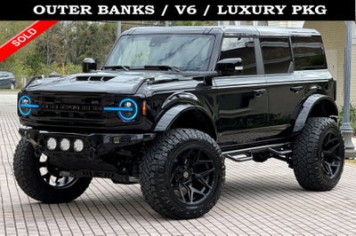 2024 Ford Bronco Outer Banks V6 Luxury Package Custom Lifted