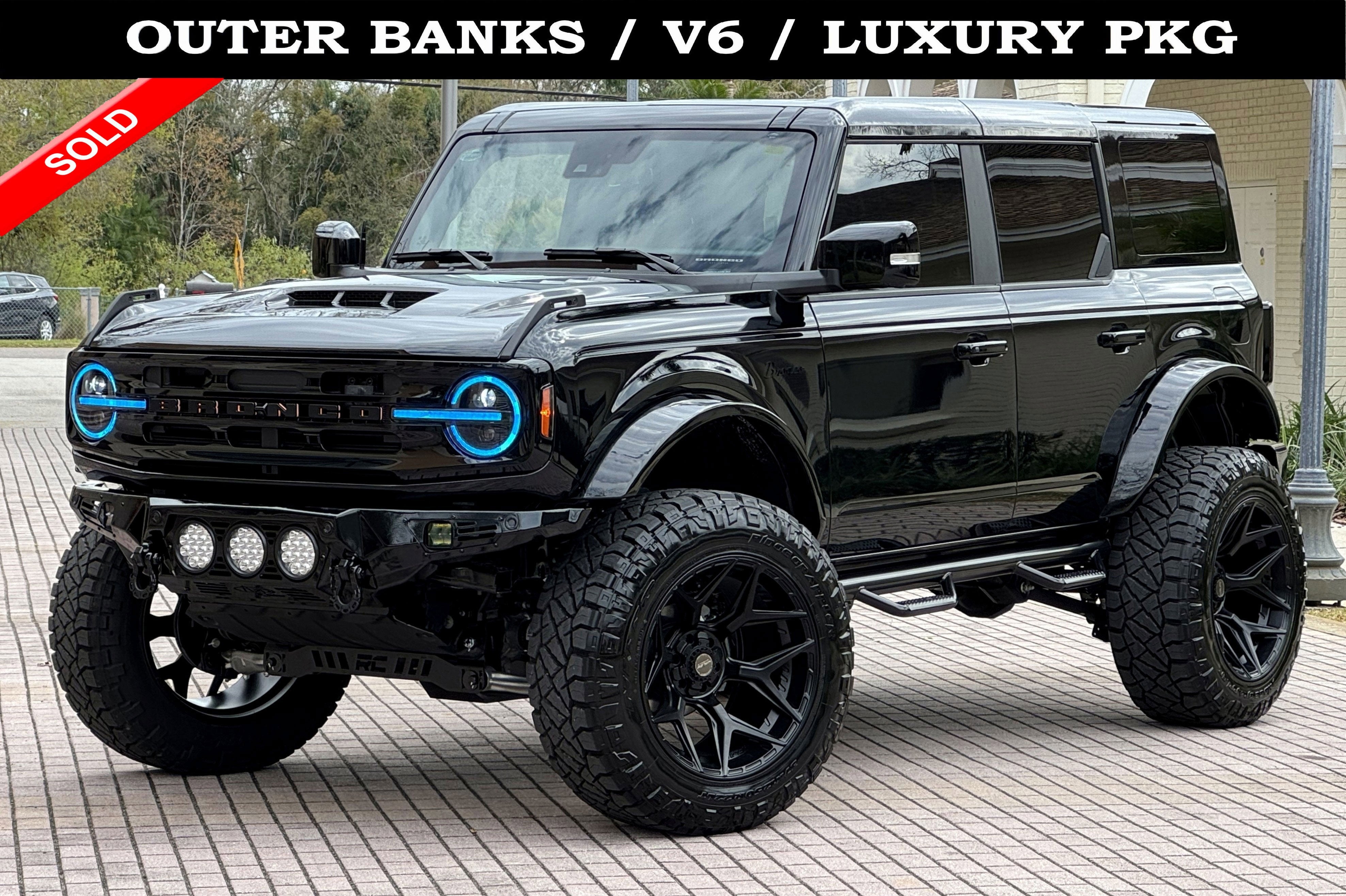 2024 Ford Bronco Outer Banks V6 Luxury Package Custom Lifted