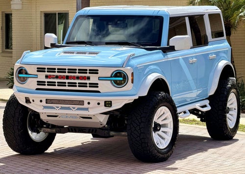 2025 Ford Bronco V6 Retro Outer Banks Custom Wind Blue Outer Banks