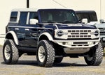 2025 Ford Bronco V6 Vintage Midnight Blue Wimbledon White Custom Paint Outer Banks Luxury Pkg