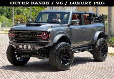 2024 Ford Bronco Outer Banks V6 Luxury Package Custom Lifted