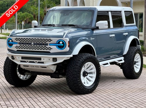 2025 Ford Bronco Outer Banks V6 Luxury Package Retro Hard Top Custom Lifted Vintage