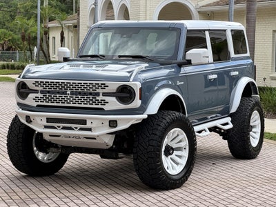 2025 Ford Bronco Outer Banks V6 Luxury Package Retro Hard Top Custom Lifted Vintage
