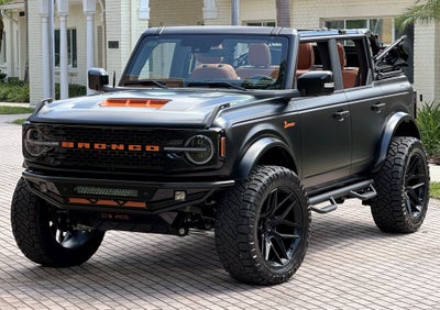 2025 Ford Bronco Outer Banks V6 Luxury Package Custom Lifted Matte Black
