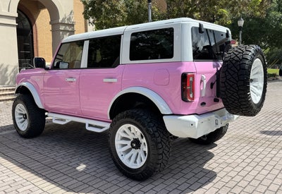 2025 Ford Bronco Pink Outer Banks V6 Hard Top Custom Lifted