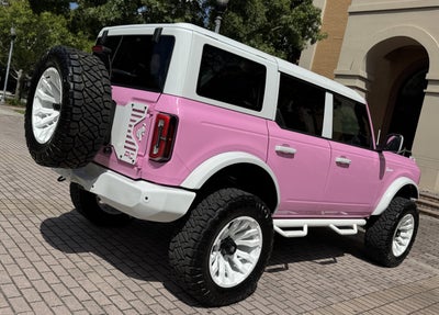 2025 Ford Bronco Pink Outer Banks V6 Hard Top Custom Lifted