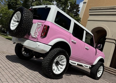 2025 Ford Bronco Pink Outer Banks V6 Hard Top Custom Lifted