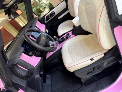 2025 Ford Bronco Pink Outer Banks V6 Hard Top Custom Lifted