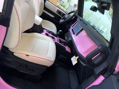 2025 Ford Bronco Pink Outer Banks V6 Hard Top Custom Lifted