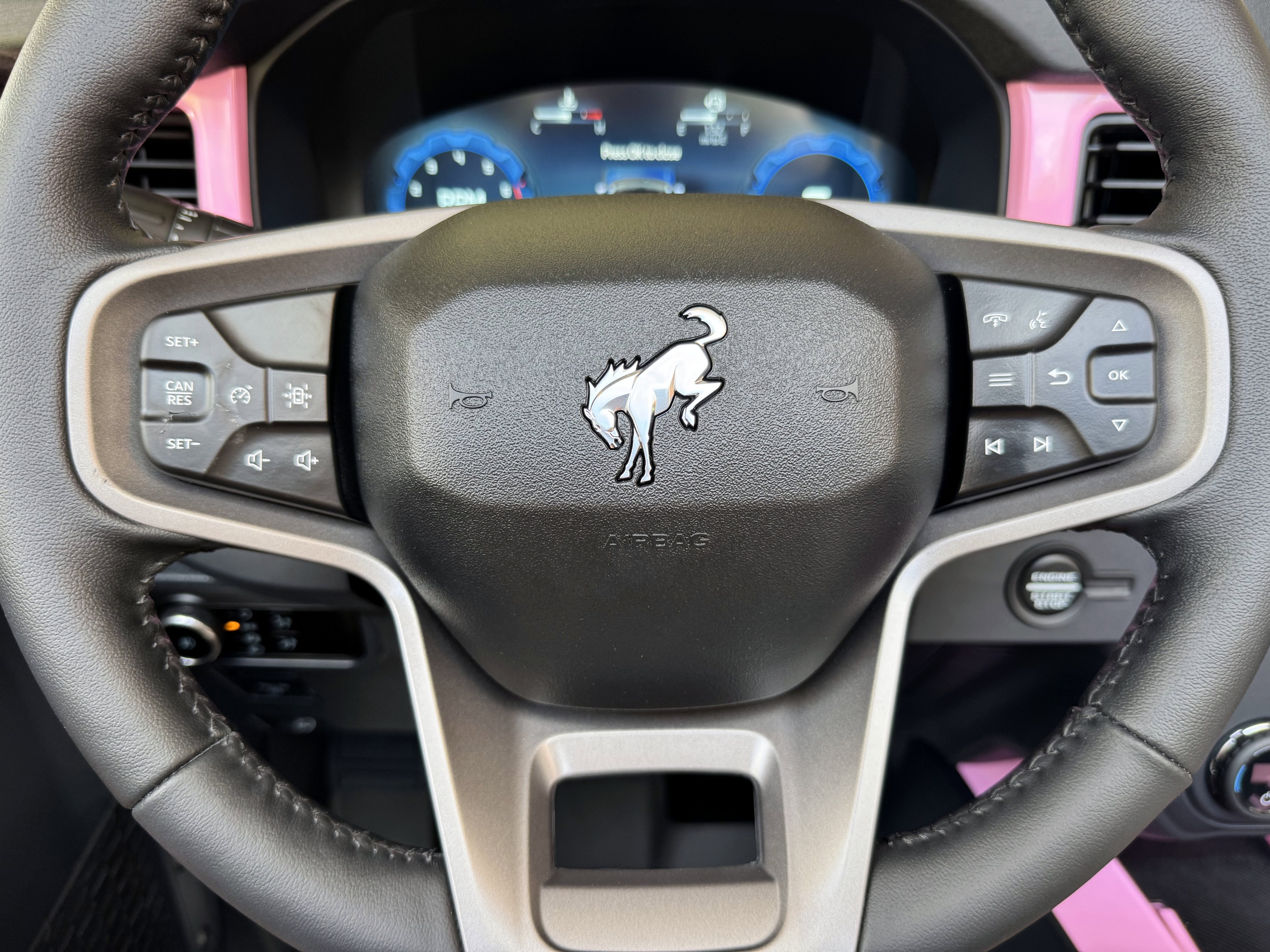 2025 Ford Bronco Pink Outer Banks V6 Hard Top Custom Lifted