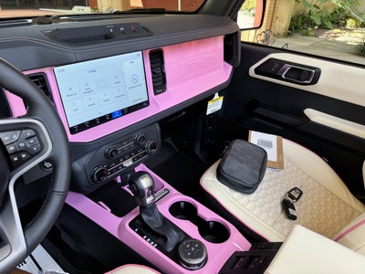 2025 Ford Bronco Pink Outer Banks V6 Hard Top Custom Lifted