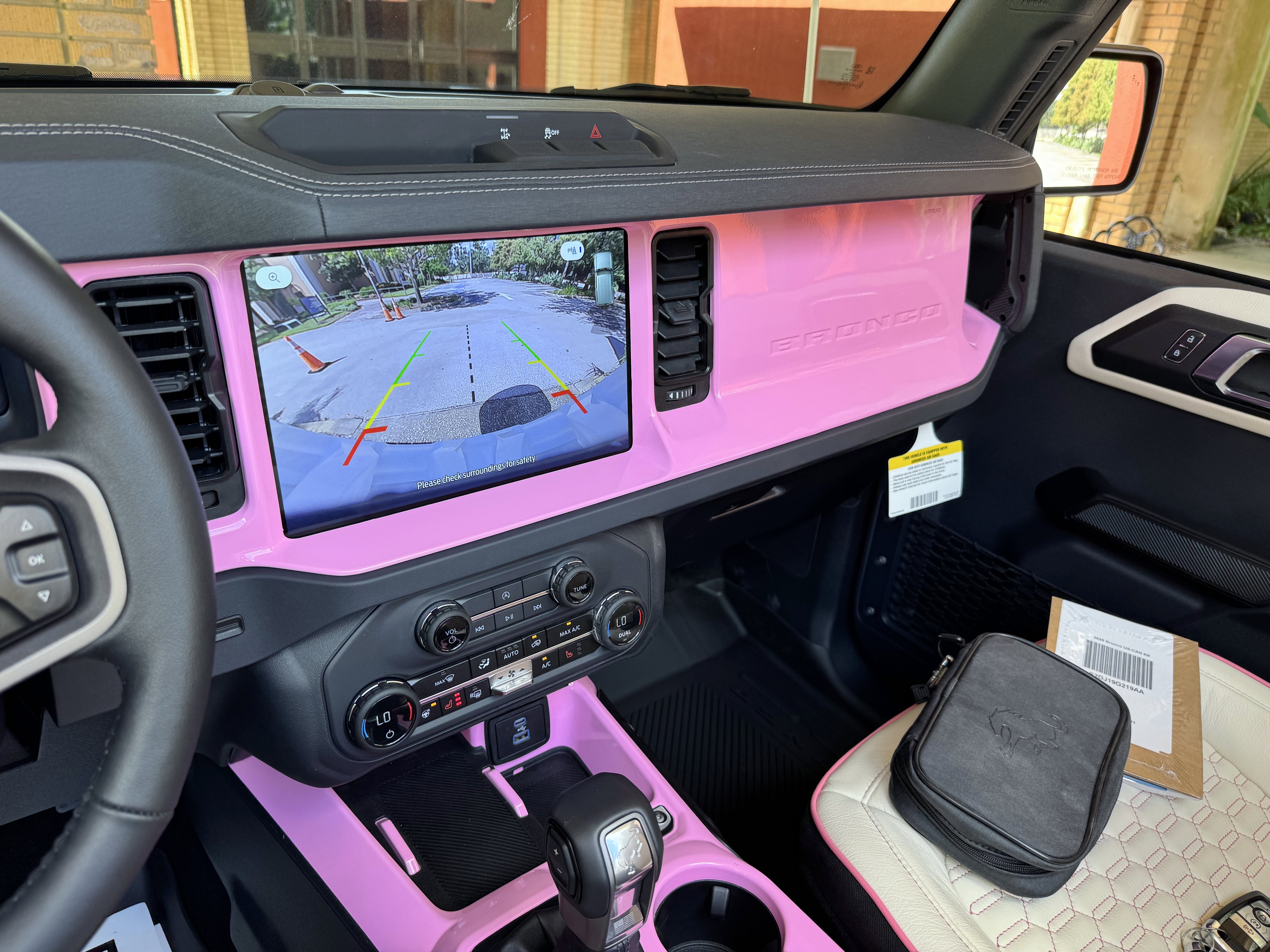 2025 Ford Bronco Pink Outer Banks V6 Hard Top Custom Lifted