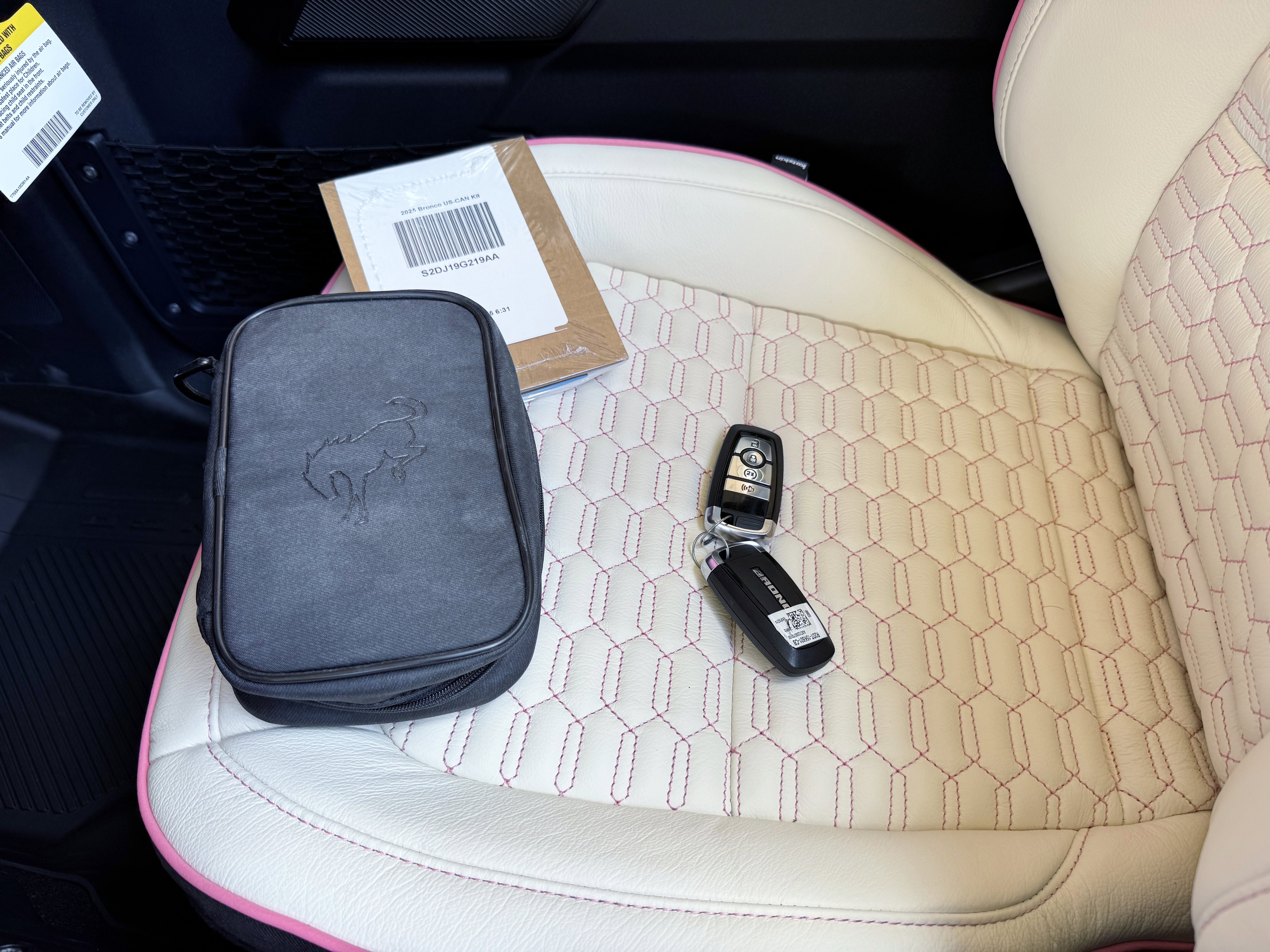 2025 Ford Bronco Pink Outer Banks V6 Hard Top Custom Lifted