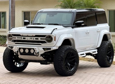 2025 Ford Bronco Outer Banks V6 Black Appearance Package Luxury Package Custom Lifted Hard Top