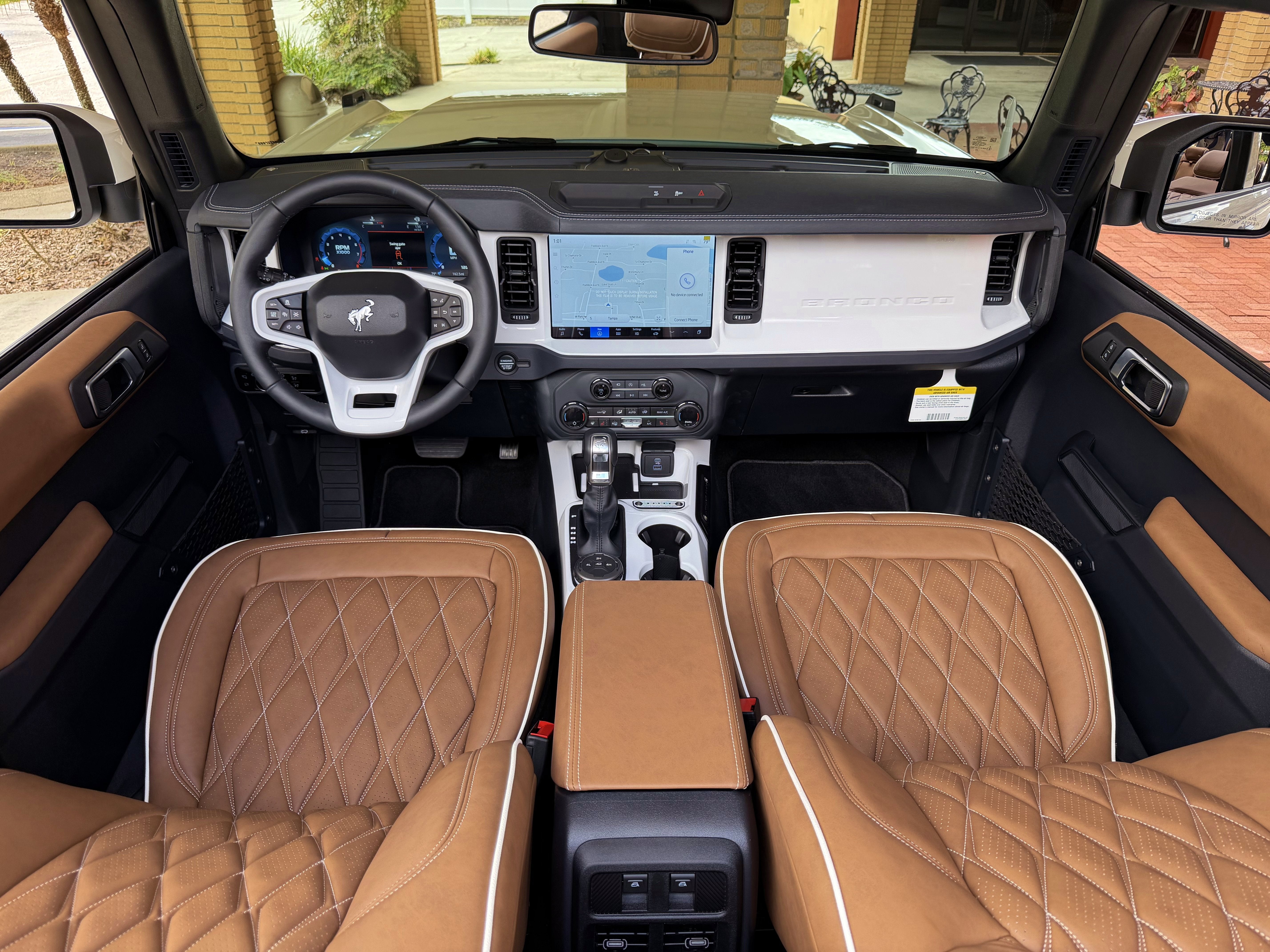 2025 Ford Bronco Outer Banks V6 Black Appearance Package Luxury Package Custom Lifted Hard Top