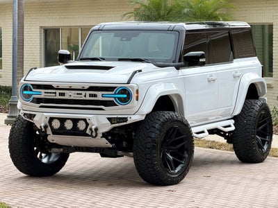 2025 Ford Bronco Outer Banks V6 Black Appearance Package Luxury Package Custom Lifted Hard Top