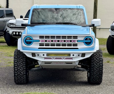 2026 Ford Bronco V6 Vintage Wind Blue Retro Outer Banks Custom Lifted