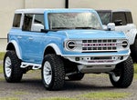 2026 Ford Bronco V6 Vintage Wind Blue Retro Outer Banks Custom Lifted