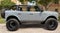 2026 Ford Bronco V6 Custom Gray Paint Black Appearance Outer Banks