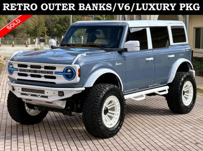 2024 Ford Bronco Outer Banks Retro Hard Top V6 Luxury Package
