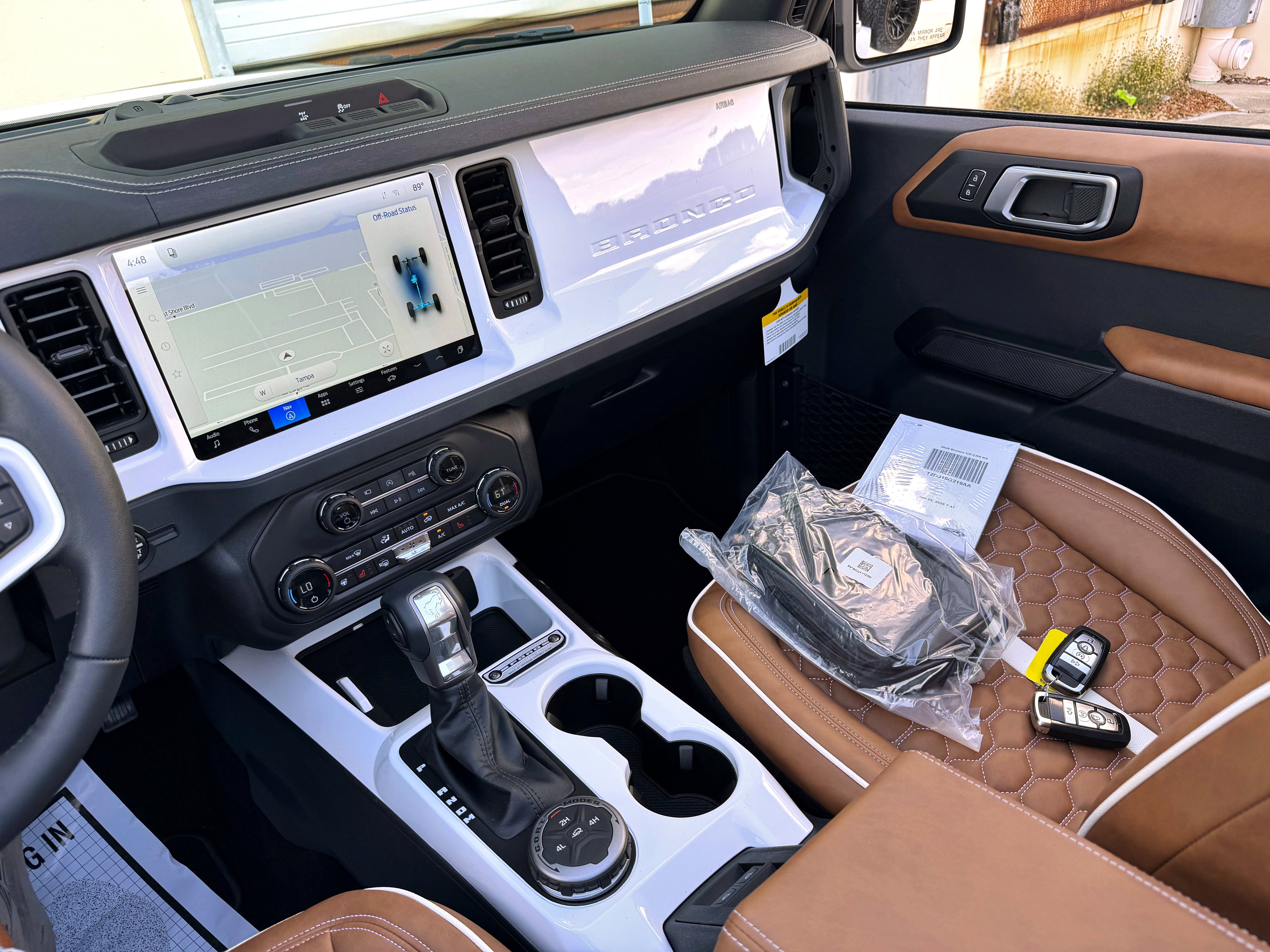 2026 Ford Bronco V6 Outer Banks Black Appearance Package Luxury Package