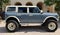 2025 Ford Bronco V6 Wimbledon White & Azure Retro Outer Banks Luxury Pkg Custom Lifted
