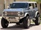 2025 Ford Bronco V6 Wimbledon White & Azure Retro Outer Banks Luxury Pkg Custom Lifted