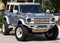 2025 Ford Bronco V6 Wimbledon White & Azure Retro Outer Banks Luxury Pkg Custom Lifted