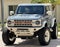 2025 Ford Bronco V6 Wimbledon White & Azure Retro Outer Banks Luxury Pkg Custom Lifted
