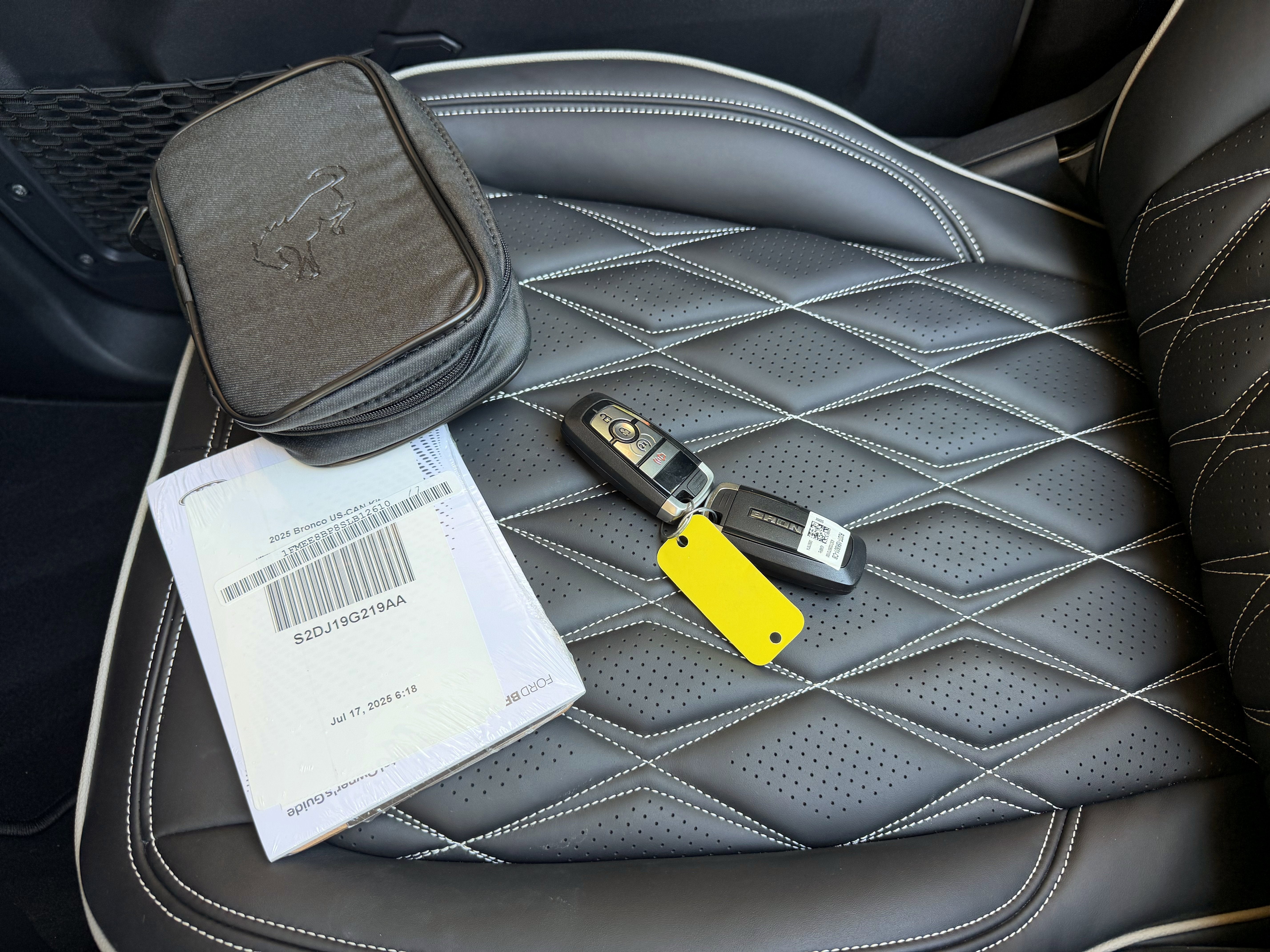 2025 Ford Bronco V6 Custom Gray Black Appearance Outer Banks Luxury Pk Outer Banks