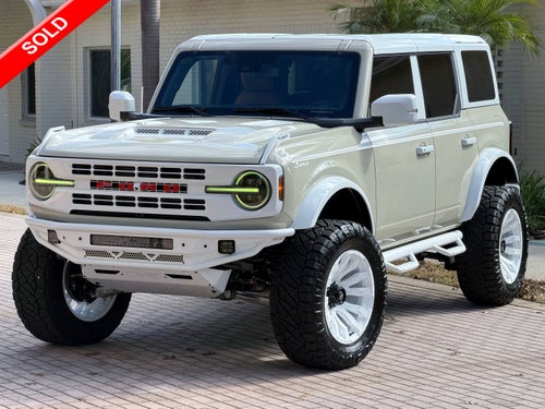 2025 Ford Bronco Outer Banks Retro V6 Luxury Package Custom Lifted Vintage Hard Top