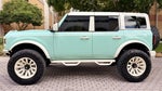2025 Ford Bronco V6 Wimbledon White Retro Outer Banks Luxury Pkg Custom Lifted