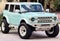 2025 Ford Bronco V6 Wimbledon White Retro Outer Banks Luxury Pkg Custom Lifted