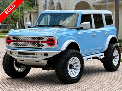 2025 Ford Bronco Outer Banks Retro V6 Hard Top Custom Lifted Vintage